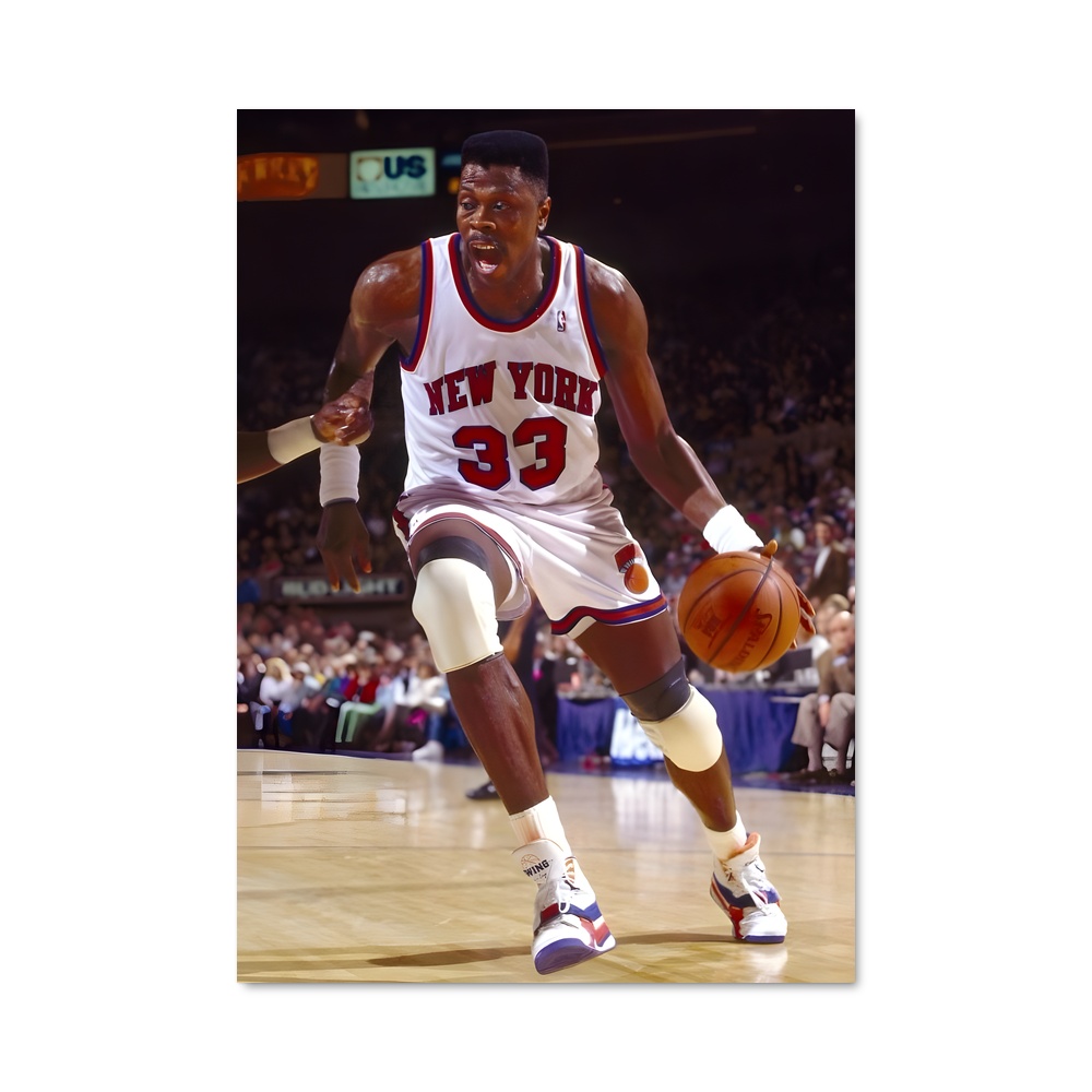Poster Patrick ewing gestes